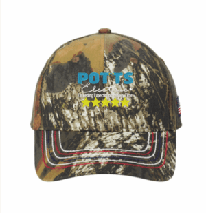 Port Authority Americana Contrast Stitch Camouflage Cap - C909  - Potts
