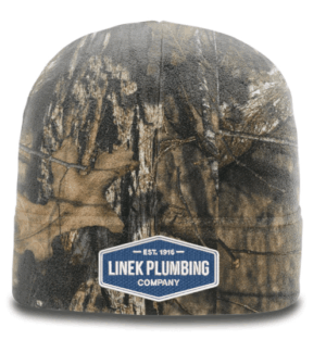 Richardson Camo Microfleece Beanie -121 -Linek Plumbing