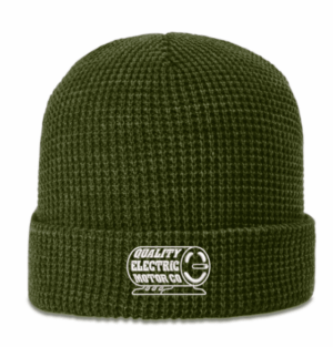 WAFFLE KNIT BEANIE WITH CUFF - 146  - Quality Electric Motor