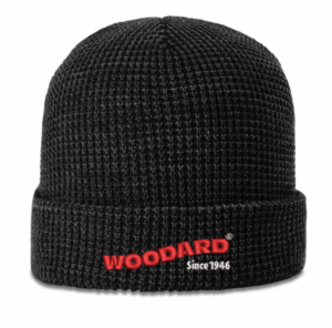 WAFFLE KNIT BEANIE WITH CUFF - 146  -  Woodard