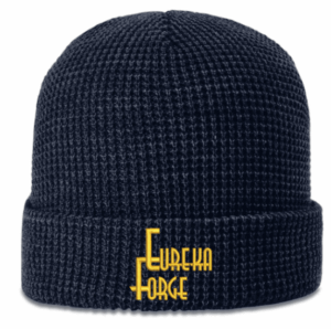 WAFFLE KNIT BEANIE WITH CUFF - 146 - Eureka Forge