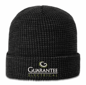 WAFFLE KNIT BEANIE WITH CUFF - 146 - Guarantee Electric