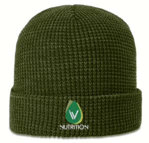WAFFLE KNIT BEANIE WITH CUFF - 146 - IV Nutrition