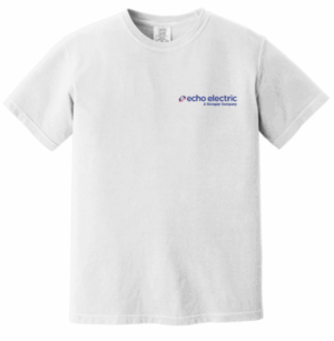 COMFORT COLORS  Heavyweight Ring Spun Tee - 1717  - Echo Electric