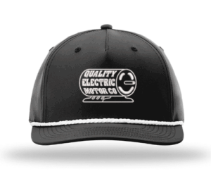 5 PANEL CLASSIC ROPE CAP - 258  - Quality Electric Motor
