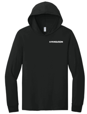 Jerzees Classics Unisex Cotton Long Sleeve Hooded T-Shirt - 363LH - Ferguson