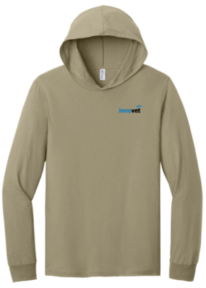 Jerzees Classics Unisex Cotton Long Sleeve Hooded T-Shirt - 363LH - Innovet Electric
