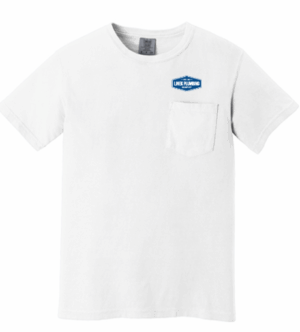 COMFORT COLORS  Heavyweight Ring Spun Pocket Tee - 6030 -Linek Plumbing