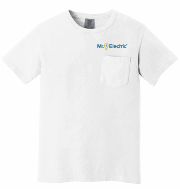 COMFORT COLORS  Heavyweight Ring Spun Pocket Tee - 6030  - Mr Electric
