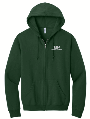 Jerzees - NuBlend Full-Zip Hooded Sweatshirt - 993M -Beis Plumbing