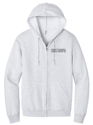 Jerzees - NuBlend Full-Zip Hooded Sweatshirt - 993M - Tony LaMartina Plumbing