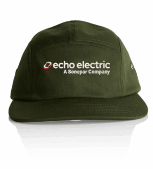 FINN FIVE PANEL CAP, ONE SIZE - AS-1103  - Echo Electric