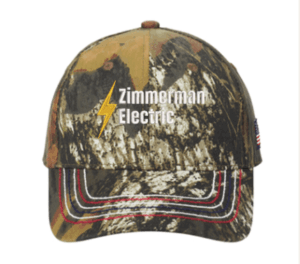 Port Authority Americana Contrast Stitch Camouflage Cap - C909 - Zimmerman