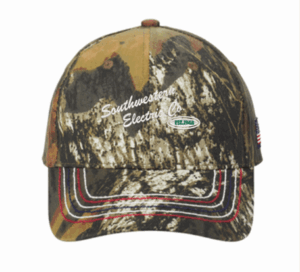 Port Authority Americana Contrast Stitch Camouflage Cap - C909  - Southwestern Electrical