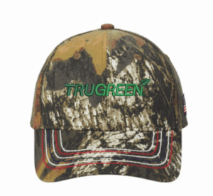 Port Authority Americana Contrast Stitch Camouflage Cap - C909 - TruGreen