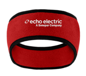 Port Authority Two-Color Fleece Headband - C916  - Echo Electric