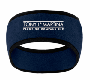 Port Authority Two-Color Fleece Headband - C916 - Tony LaMartina Plumbing