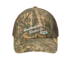 Port Authority Structured Camouflage Mesh Back Cap - C930  - Southwestern Electrical