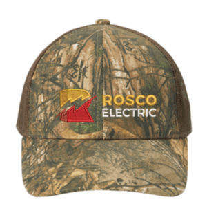 Port Authority Structured Camouflage Mesh Back Cap - C930 - Rosco