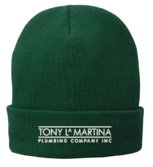 Port & Company Fleece-Lined Knit Cap - CP90L - Tony LaMartina Plumbing