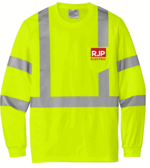 CornerStone  ANSI 107 Class 3 Mesh Long Sleeve Tee - CS203  - RJP