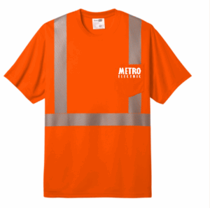 CornerStone ANSI 107 Class 2 Segmented Tape Tee CS204  - Metro Electric