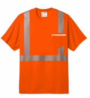 CornerStone ANSI 107 Class 2 Segmented Tape Tee CS204 - Ferguson