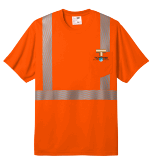 CornerStone ANSI 107 Class 2 Segmented Tape Tee CS204 - Torrisi