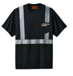 CornerStone Enhanced Visibility Segmented Tape Tee - CS206 - Zimmerman