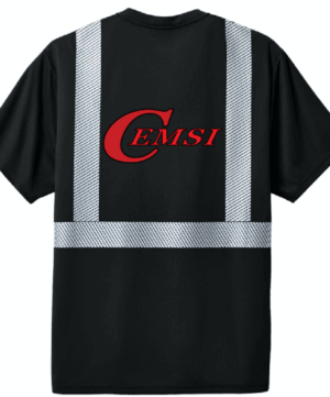 CornerStone Enhanced Visibility Segmented Tape Tee - CS206  - Commercial Electric Motor