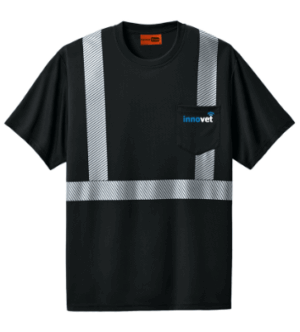 CornerStone Enhanced Visibility Segmented Tape Tee - CS206 - Innovet Electric