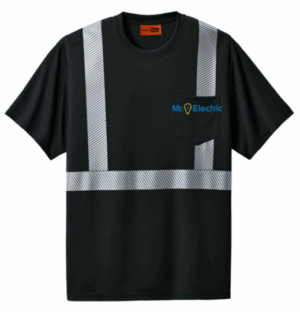 CornerStone Enhanced Visibility Segmented Tape Tee - CS206  - Mr Electric