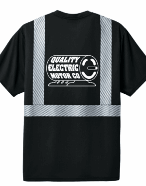 CornerStone Enhanced Visibility Segmented Tape Tee - CS206  - Quality Electric Motor