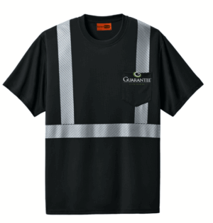 CornerStone Enhanced Visibility Segmented Tape Tee - CS206 - Guarantee Electric