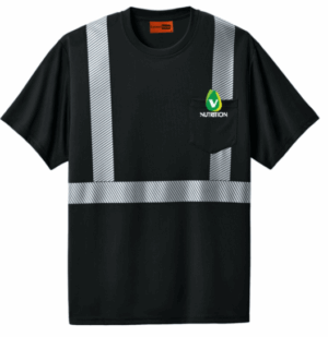CornerStone Enhanced Visibility Segmented Tape Tee - CS206 - IV Nutrition
