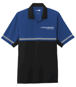 CornerStone Select Lightweight Snag-Proof Enhanced Visibility Polo - CS423  - Echo Electric