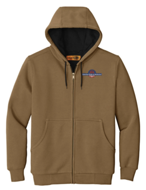 CornerStone - Heavyweight Full-Zip Hooded Sweatshirt with Thermal Lining - CS620 - American Boiler