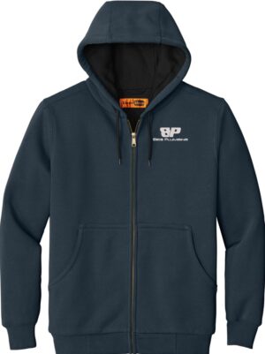 CornerStone - Heavyweight Full-Zip Hooded Sweatshirt with Thermal Lining - CS620 -Beis Plumbing