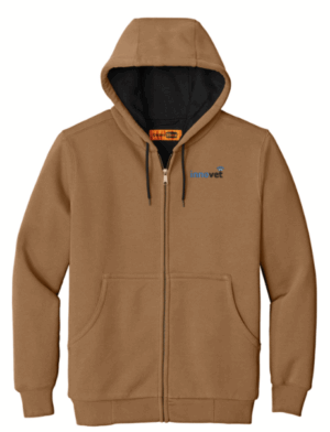 CornerStone - Heavyweight Full-Zip Hooded Sweatshirt with Thermal Lining - CS620 - Innovet Electric