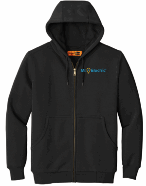 CornerStone - Heavyweight Full-Zip Hooded Sweatshirt with Thermal Lining - CS620  - Mr Electric