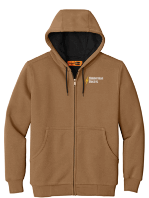 CornerStone - Heavyweight Full-Zip Hooded Sweatshirt with Thermal Lining - CS620 - Zimmerman