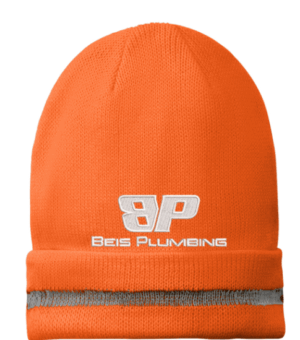 Enhanced Visibility Beanie with Reflective Stripe - CS800 -Beis Plumbing