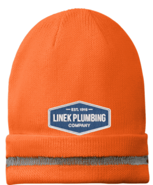 Enhanced Visibility Beanie with Reflective Stripe - CS800 -Linek Plumbing