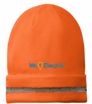 Enhanced Visibility Beanie with Reflective Stripe - CS800  - Mr Electric