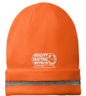 Enhanced Visibility Beanie with Reflective Stripe - CS800  - Quality Electric Motor