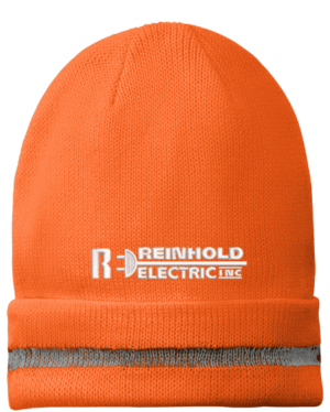 Enhanced Visibility Beanie with Reflective Stripe - CS800 - Reinhold