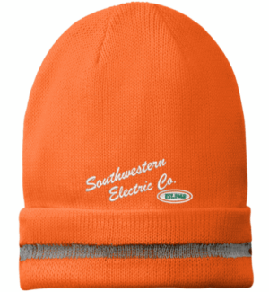 Enhanced Visibility Beanie with Reflective Stripe - CS800  - Southwestern Electrical