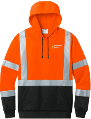 CornerStone ANSI 107 Class 3 Heavy-Duty Fleece Pullover Hoodie - CSF301 - Zimmerman