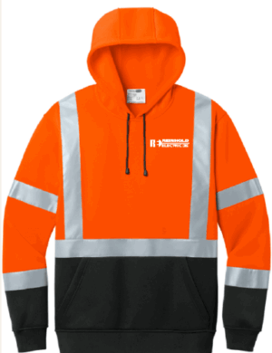 CornerStone ANSI 107 Class 3 Heavy-Duty Fleece Pullover Hoodie - CSF301 - Reinhold