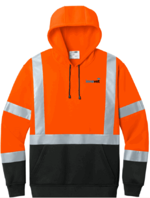 CornerStone ANSI 107 Class 3 Heavy-Duty Fleece Pullover Hoodie - CSF301 - Innovet Electric